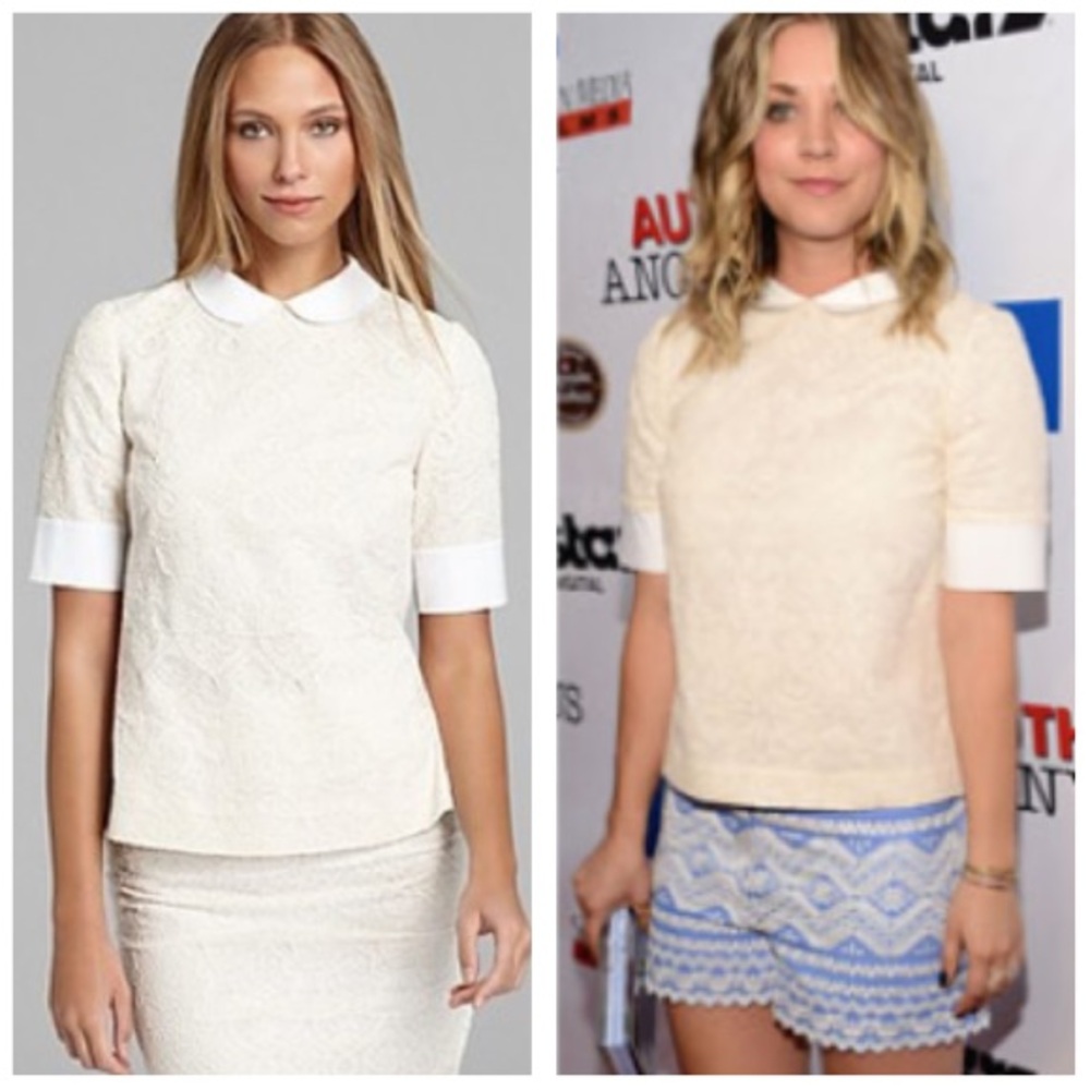 Tory Burch Aurelia lace top